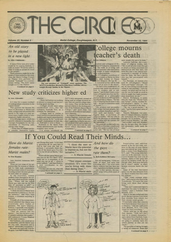 567px x 800px - The Student Newspaper of Marist College Archive Â· The Circle, November 13,  1986.pdf Â· Marist Archives and Special Collections Exhibits and Collections