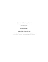 JoAnne Myers Oral History transcript