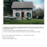 Marist College Land History: Newbold Caretaker's House