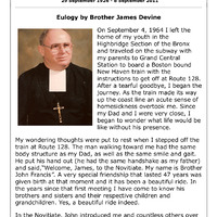 Marist All: Brother John Colbert Obituary
