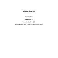 Vincent Truscano Oral History Transcript