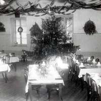  The new dining room in the English Village replaced that located in the mansion around 1953